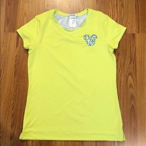 Disney Yellow short sleeve tee